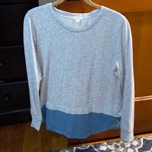 JCrew factory terry sweatshirt